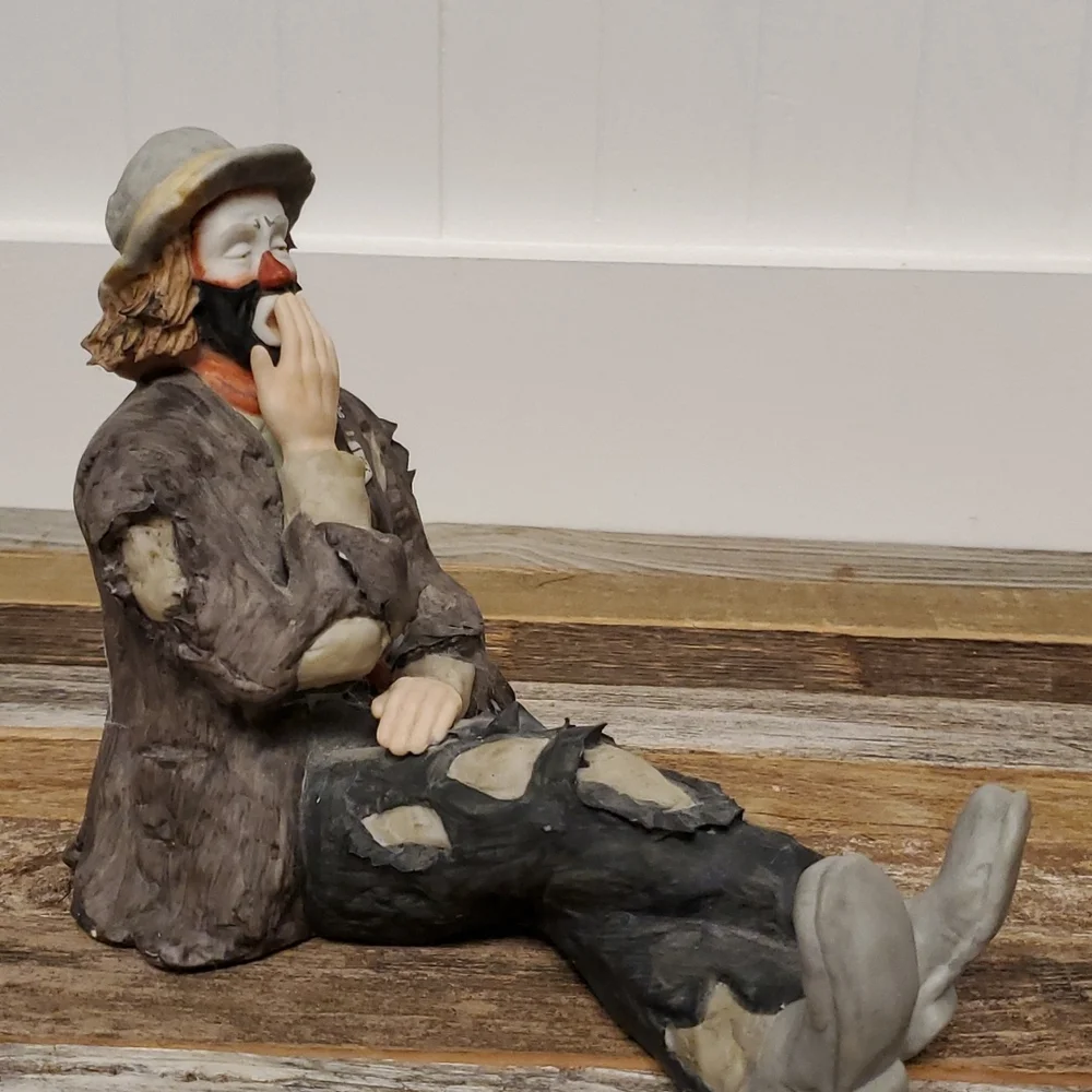 Vintage Emment Kelly clown 1984 #9830